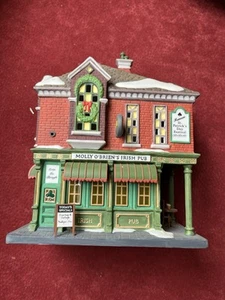 Department 56 Christmas In The City Molly O'Brien'S Irish Pub - - Picture 1 of 8