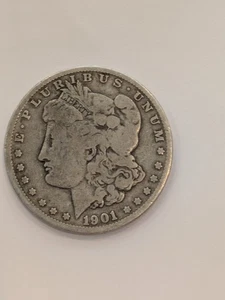 1901-O Morgan Silver Dollar - 90% US Coin T78 - Picture 1 of 3