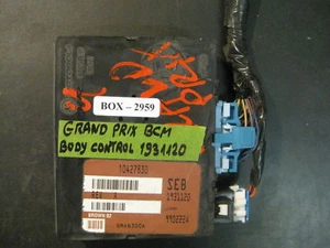 GRAND PRIX / GM BODY CONTROL BCM #1931120  10427830 / 990222A (BOX-2959) - Picture 1 of 1