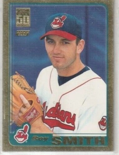 2001 Topps 50 Year Gold #T238 Roy Smith Rookie 0486/2001 Cleveland Indians #T238 - Image 1 of 1