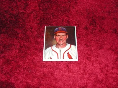 1950  Bowman  #35 Cardinals  HOF  Red Enos Slaughter VG - Image 1 of 2