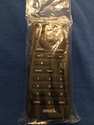 NEW GENUINE SIRIUS STILETTO 2 SATELLITE RADIO REMOTE CONTROL ORIGINAL w BATTERY - Image 1 of 3