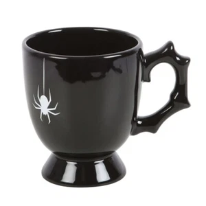 Black Spider Teetasse, Gothic Spooky Season Beetlejuice Thorny SD - Bild 1 von 6