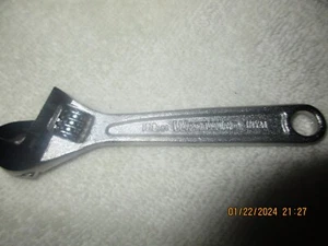 Westward 1NYA1 Adjustable Wrench, 1/2 In Jaw Cap, 4 In Length - Picture 1 of 7
