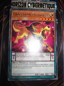 YU-GI-OH! RARE CROCS EN OR POTARTISTE CYHO-FR095 NEUF EDITION 1 - Picture 1 of 1