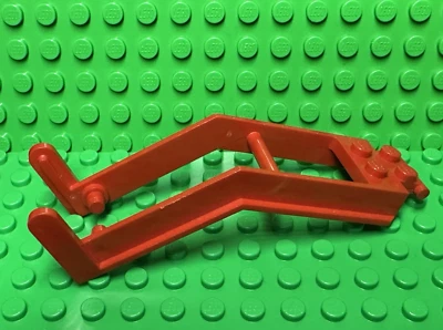 LEGO Vintage Part #828 Vehicle, Digger Bucket Arm, Large - Red - Rare! - Image 1 of 3