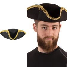Stage Performances Pirate Hat for AllAge Halloween Party Captain Costume Hat