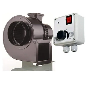 TURBO Radialgebläse + REGLER 900W Radiallüfter Radialventilator Absauganlage - Bild 1 von 9