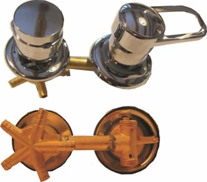 Armatur Einhebelmischer 12,5 cm 5 fach Umschalter Duschkabine Duschtempel Dusche - Bild 1 von 2