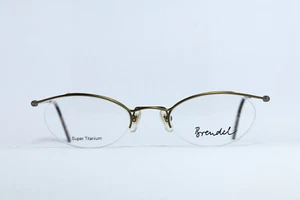 BRENDEL 8657 C2 Vintage Brille Super Titan Halbrand Leicht Bronze - Bild 1 von 7