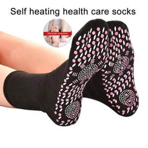 Winter Self-heating Short Socks Magnetic Therapy Massage Comfortable Warm Socks - Picture 1 of 16