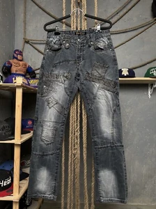 Avant Garde Kosmo Lupo Jeans Japanese Brand Men Size 31 Grey Pants Trousers - Picture 1 of 23