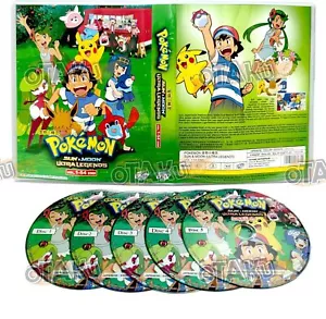 POKEMON SUN & MOON : ULTRA LEGENDS - ANIME TV DVD (54 EPS) ENG DUB |SHIP FROM UK - Picture 1 of 6
