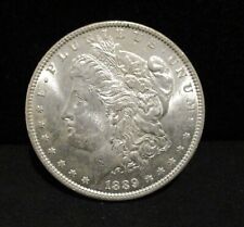 1889 Morgan Silver Dollar - UNC. - Vam 19 A! Bar Wing!     ENN COINS