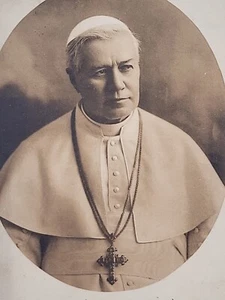 c1903-14 POPE PIUS X Catholic Rome Italy Vatican Antique Postcard ALINARY C319 - Imagen 1 de 6