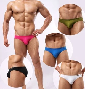 US Stock Men's sexy underwear bikini Briefs Brave Person - Picture 1 of 29