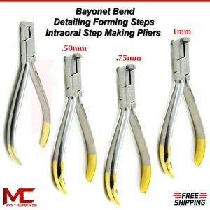 Archwire Adjusting Dental Wire Forming Detailing Bending Intra-Oral Step Pliers  - Picture 1 of 7