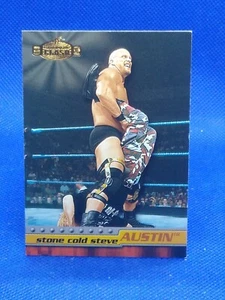 2001 Fleer WWE Championship Clash Steve Austin Stone Cold #9 Rookie RC HOF - Picture 1 of 2