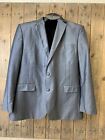 F&F Mens Grey Smart  Suit Jacket Size 42 S