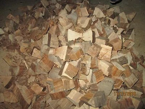 Seasoned Pecan Wood Chunks for Grilling Smoking Barbecue Competition Size - Picture 1 of 5