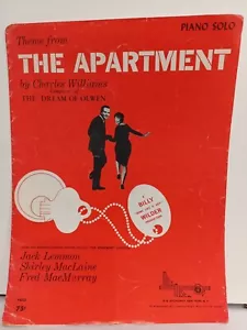 Charles Williams - Tema del apartamento Película Piano Solo 1949 Partituras - Imagen 1 de 3