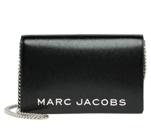 Marc Jacobs Party Wallet On a Chain Crossbody Bag Clutch Black $275 - Picture 1 of 5