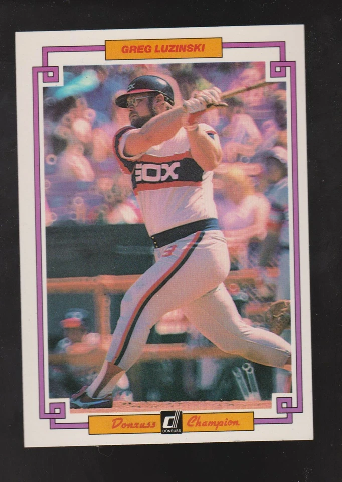 1984 Donruss Grand Champions #13 Greg Luzinski card, Philadelphia Phillies - Image 1 of 1