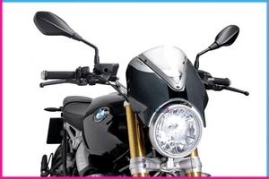 PUIG CUPOLINO RETRO PER BMW R NINE T PURE 17-20 TRASPARENTE-CARBON - Photo 1/1
