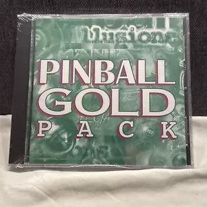 Pinball Gold Pack Windows 95/98/XP PC CD-ROM 1996 5 Games Sealed - Picture 1 of 2