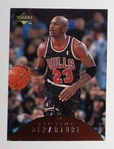 Chicago Bulls 1997-98 Upper Deck Air Time Michael Jordan #AT1 HOF envío gratuito - Imagen 1 de 3