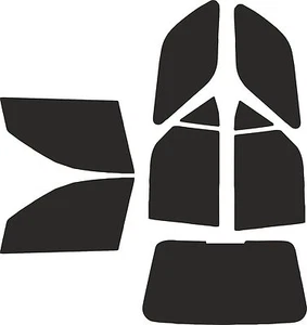 pellicole oscuranti vetri compatibile con acura mdx dal 2001-06 kit compl - Imagen 1 de 1