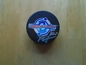Disco autografiado de la Copa Mundial de Hockey 2004 (NIS) Tomas Vokoun - Imagen 1 de 3