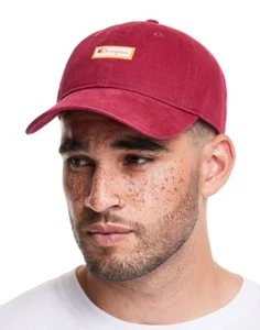 CHAMPION LIFE GARMENT WASHED DAD CAP - CRANBERRY TART - Picture 1 of 2