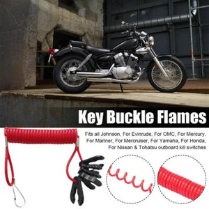 Boat Kill Engine Stop Switch Safety Lanyard Clip Outboard UK Motor 2025 H❁UK - Picture 1 of 11
