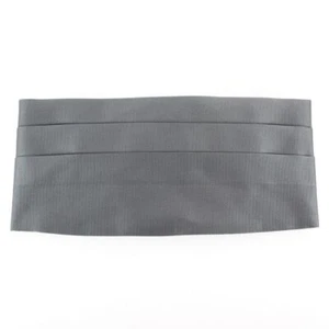 Ceinture Smoking en soie, Elefante - Gris - 100-120cm - 100-120cm - Gris FABRIQU - Imagen 1 de 2