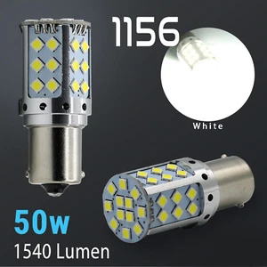 2018 1156 x 2 T25High Power LED blanco señal de giro luces traseras de freno bombillas - Imagen 1 de 6