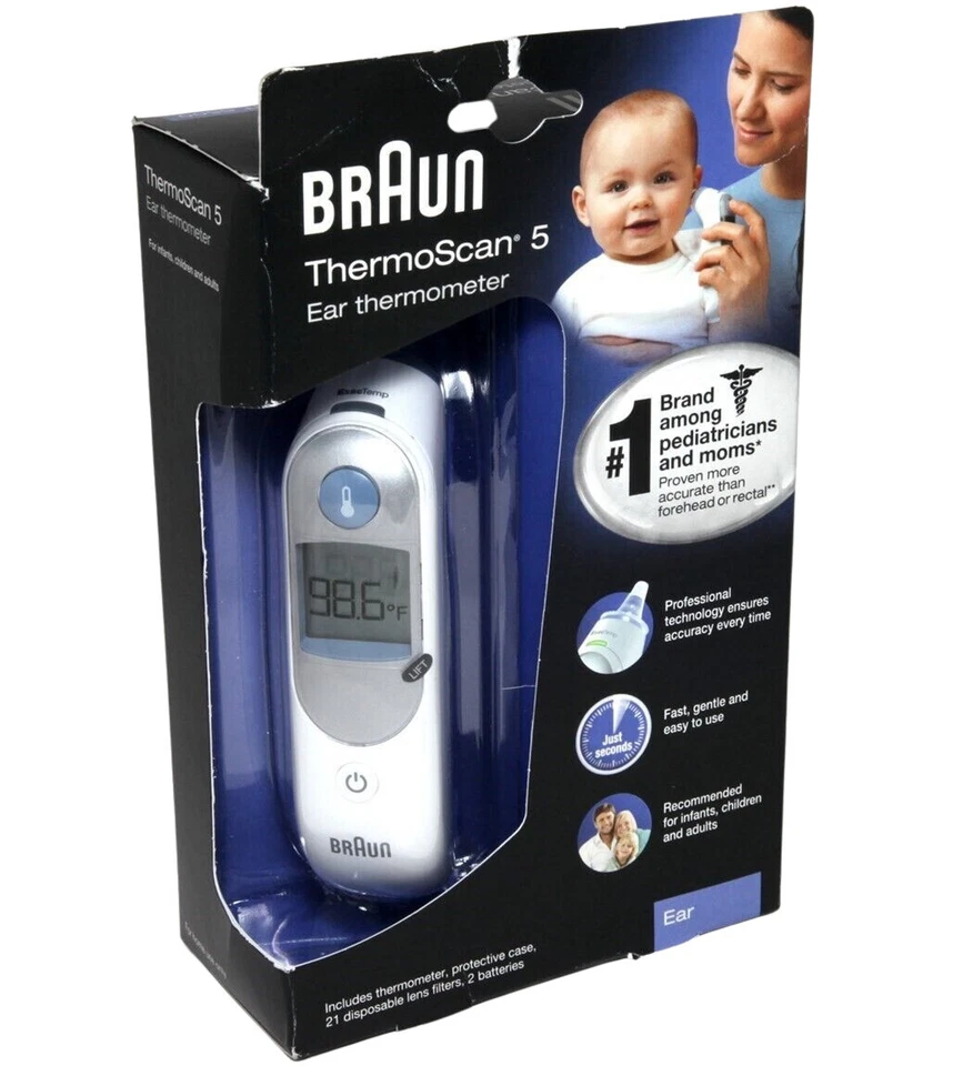 Braun IRT6500 Thermoscan 5 Ear Thermometer