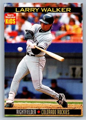 1998 Sports Illustrated for Kids Larry Walker Colorado Rockies #669 - Image 1 of 2