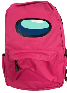 Mochila escolar para adolescentes niñas y niños de secundaria rosa resistente al agua - Imagen 1 de 4