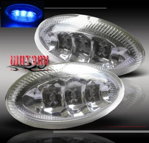 BLUE LED SIDE MARKER LIGHT LAMP FOR TC XB XD IMPREZA CAMRY CELICA COROLLA MATRIX - Foto 1 di 1