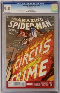 Amazing Spider-Man #19.1 Marvel 2015 CGC 9.8 Yasmin Putri variante qualità superiore - Foto 1 di 6