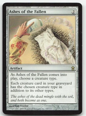 MTG Saviors of Kamigawa #152 Ashes of the Fallen MP - Image 1 of 2