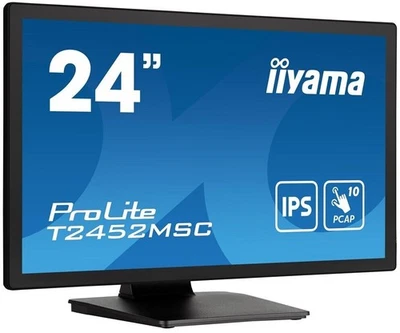 IIYAMA Prolite T2452MSC-B1 Multi-Touch-Monitor 24" 1920x1080 IPS - Schwarz - Bild 1 von 4