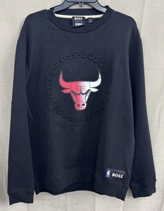 Sudadera tejida Hugo Boss X NBA Chicago Bulls talla XXL - Imagen 1 de 13