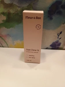 Suero hidratante Fleur & Bee Just Dew It. Tamaño completo, 30 ml/1 oz. Precintado. - Imagen 1 de 4