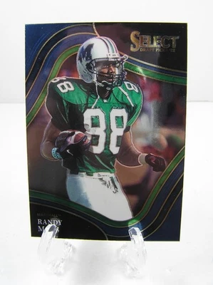Panini Select 2022 Draft Picks Football Card #162 Randy Moss Marshall Blue - Image 1 of 2