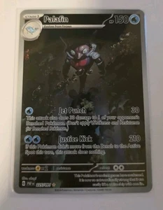 Carta de Juego de Cartas Coleccionables Pokémon Ultra Raras Palafin Paldean Fates 225/091 Escarlata y Violeta - Imagen 1 de 1