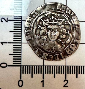 X112: Granate de plata martillado medieval de Eduardo IV York Mint - S.R.2012 - Imagen 1 de 3