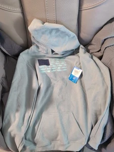 Columbia Png Youth Xl Hoodie With Fish - Picture 1 of 3