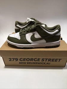 Nike Dunk Low Medium Olive Sneakers DD1503 120 - Taglia W8 | Scatola di ricambio - Foto 1 di 5